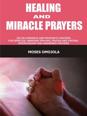 cover image of Healing and miracle prayers